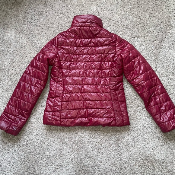 Active Usa puffer maroon jacket medium - Picture 2 of 10